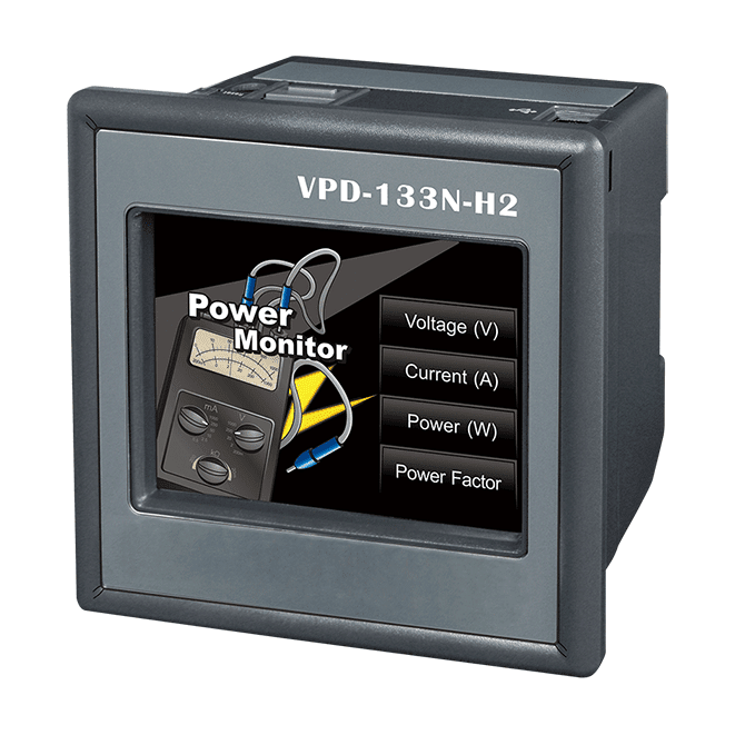 VPD-133N-H2 3.5" Touch HMI Device with 2 x RS-232/RS-485, Ethernet (PoE)