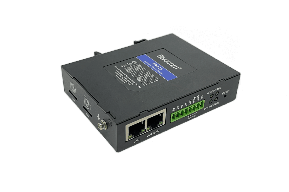 TR323-NR-GS Industrial 5G, Dual SIM IoT Router with GNSS Function, 1x RS-232 & 2x RS-485 ports
