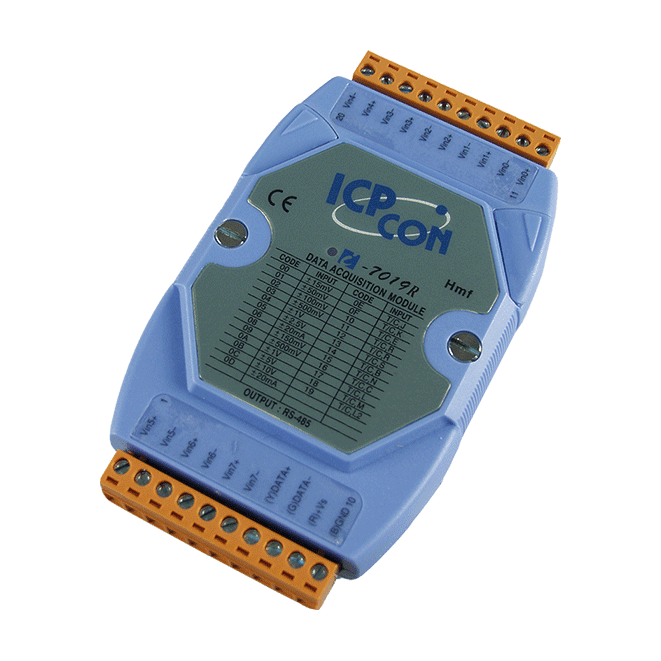 I-7019R 8-ch Universal AI Module with High Voltage Protection