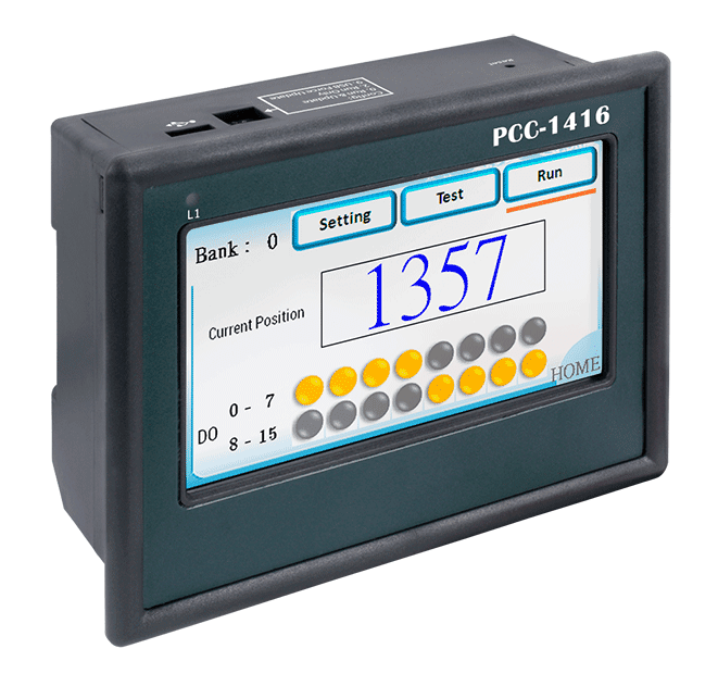 PCC-1416 4.3" Touch HMI Device, Electronic CAM Controller